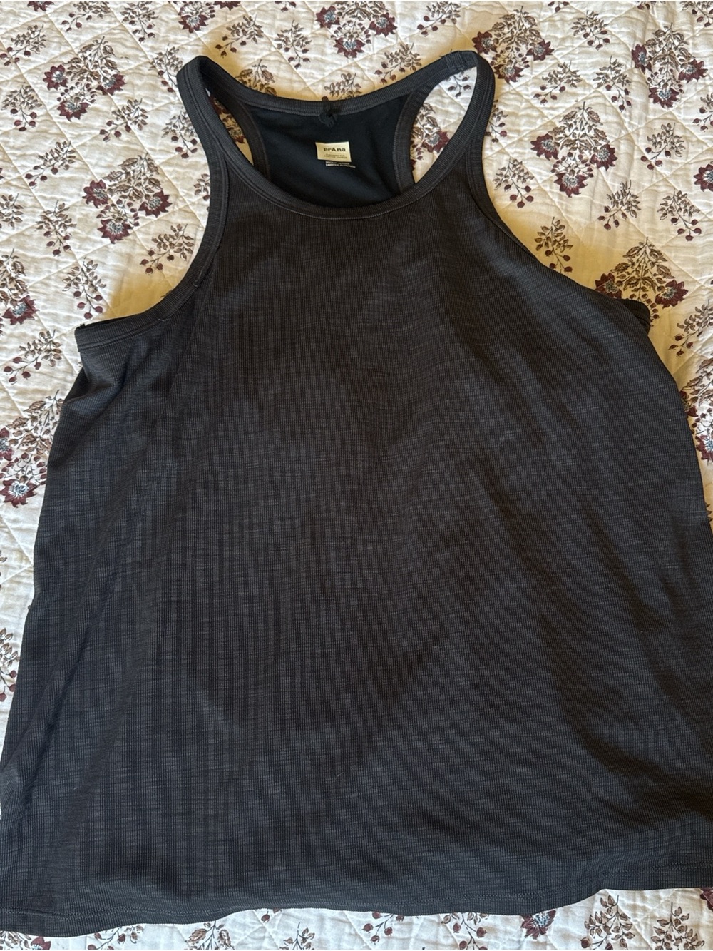 Black Racerback Tank Top